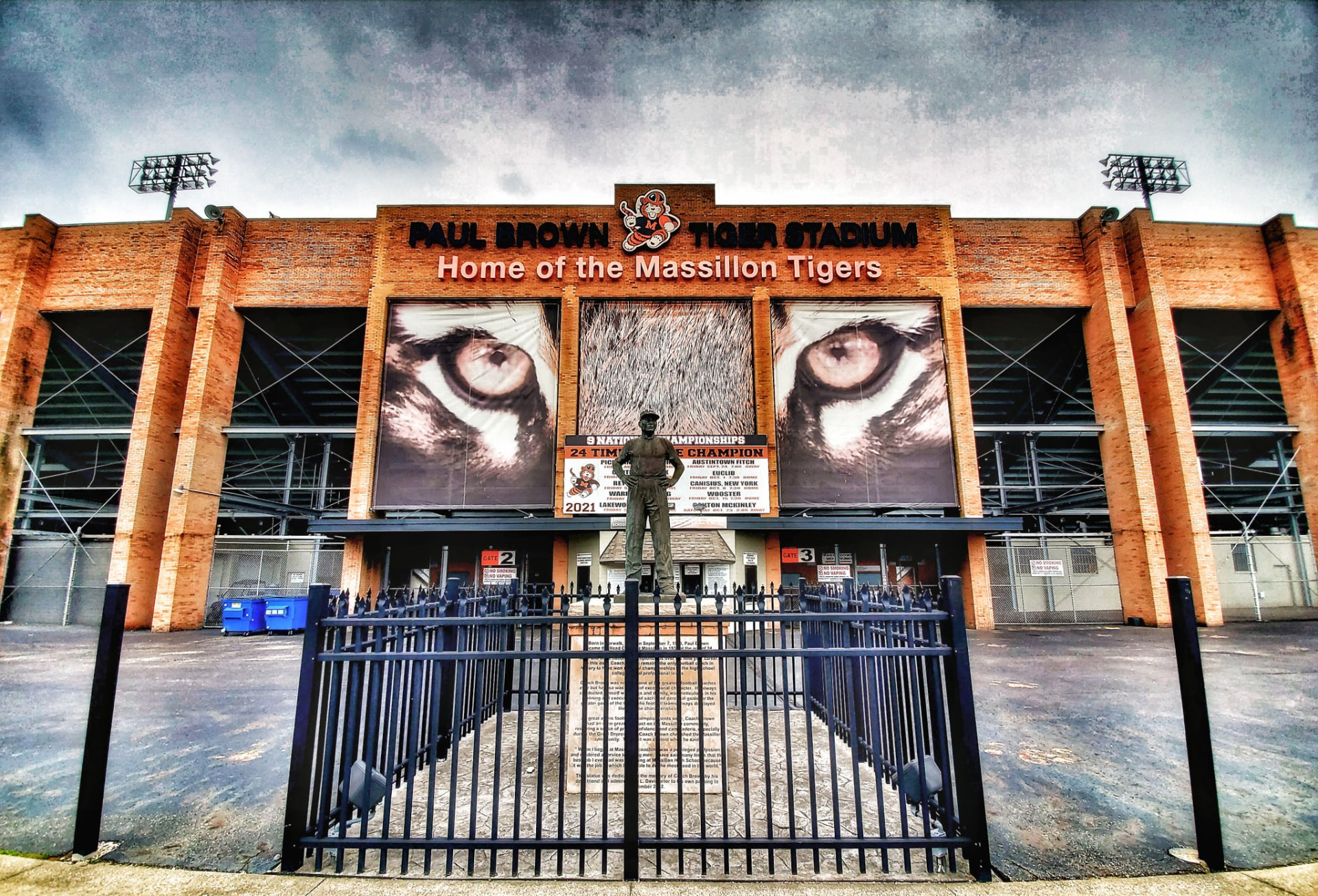 Paul Brown Tiger Stadium, home of the Massillon Tigers